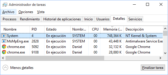 Problema NT Kernel & System – Elevado consumo de RAM Windows 10